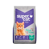 Comida Gatito Supercat Delic Felin Pollo Carne Leche Pes 9kg